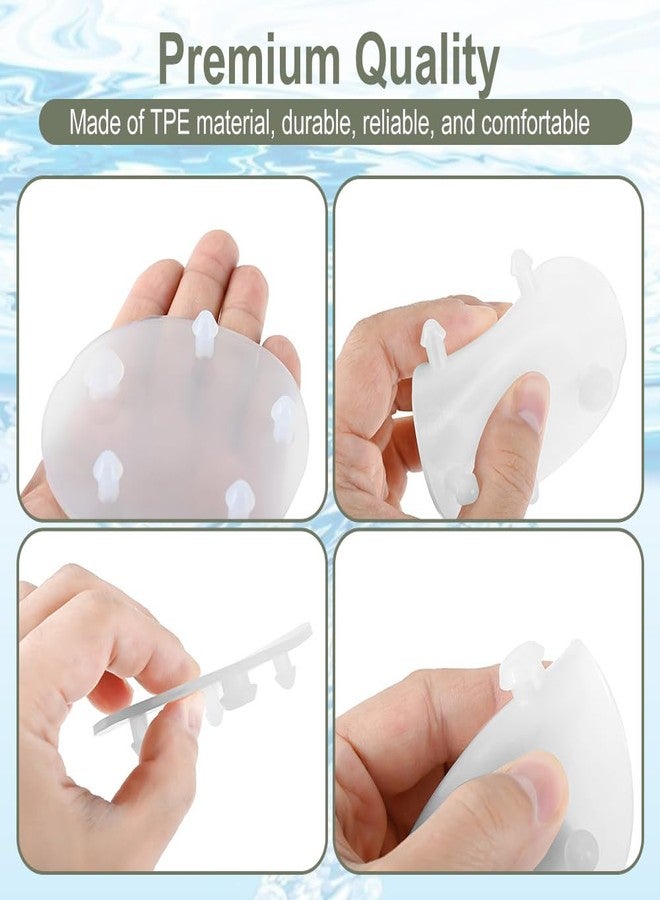 Yetaha 4PCS Silicone Toilet Tank Flapper Seal Gasket Replacement for Vormax Toilet Conform to American Standard 7381424-100.0070A Fix a Toilet Leak, Running Toilet, self flushes, Ghost flushes - Image 5