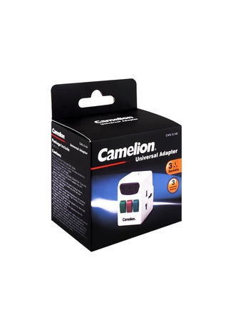 Camelion 3 Socket Universal Adapter, 240V, CMS-G140 - pzsku/Z70970B3B6DB1B5CA7975Z/45/_/1703607342/b04e4ffc-65c5-478f-abd0-e6ffb76c48d5