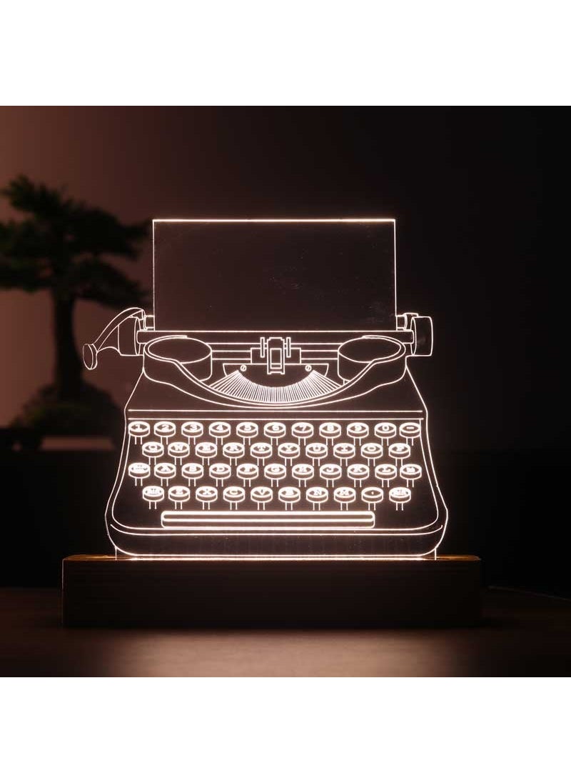 3D Typewriter Lamp - pzsku/Z709716728E8B471E8E4AZ/45/_/1737454964/84722811-3ab3-4f7e-a424-111be6469a2a