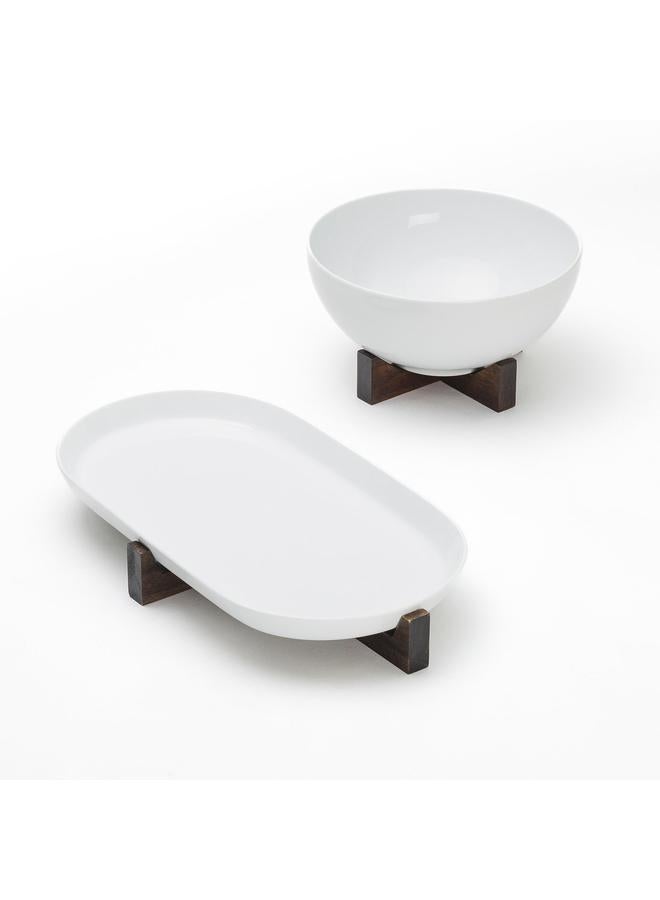 Serving Stand, Acacia, 16X16 Cm - Image 4