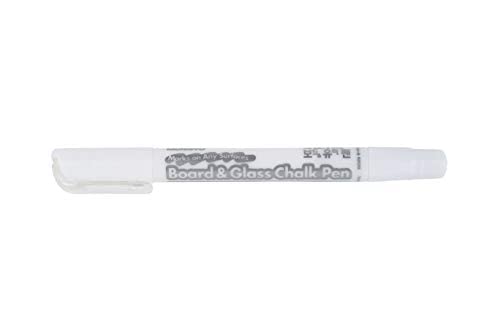 Mungyo Board and Glass Chalk Pen Marker - Pack of 5 - White - Image 3