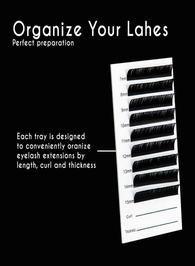 Amber Lash 5 Layers Clear Acrylic Lash Storage Case for Eyelash Extension, Pallet Holders organizer - Image 2