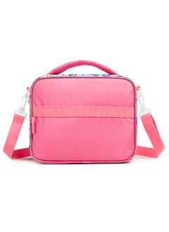 Eazy Kids Bottle, Lunch Bag With Detachable, Adjustable Shoulder Strap - Unicorn Chrome - Pink  - Image 4