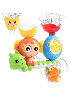Waterfall Water Toy Baby Bath Toys With One Stackable Cup Waterfall Water Station Bath Toys Water Shower Sprinkler Toy Bathtub Toys For 1 To 4 Year Old Boys Girls Toddler