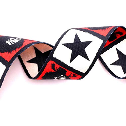MUSTANG Guitar Strap/Adjustable Guitar Strap with free 5 picks (Jimi Hendrix) - Image 3
