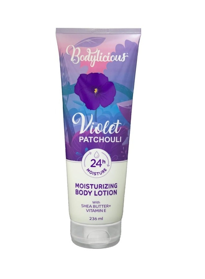 بودي ليشاس لوشن مرطب للجسم برائحة الباتشولي البنفسجي - 236 مل - Image 1