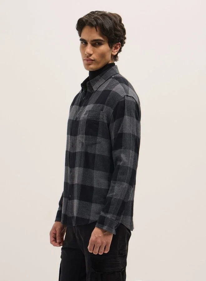 THE BEAR HOUSE Men's Shirt for Casual and Formal Wear | Classic Button-Down Style for Office, Daily Use, Travel, Events & All-Season Outfits | Versatile & Stylish Wardrobe Essential for Every Occasion