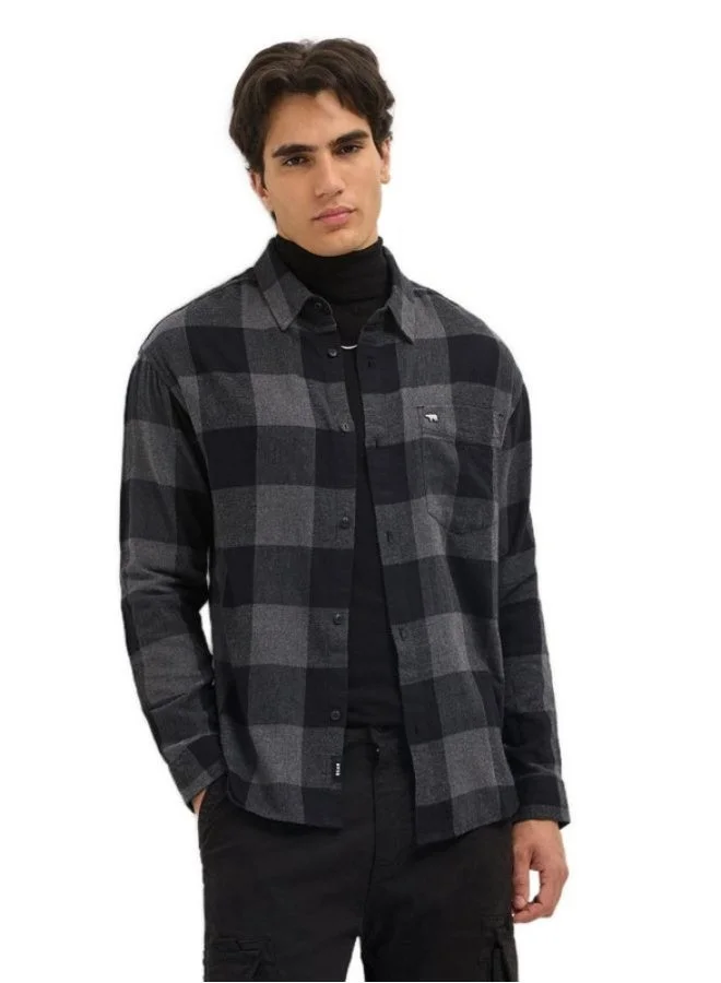 THE BEAR HOUSE  Men's Shirt for Casual and Formal Wear | Classic Button-Down Style for Office, Daily Use, Travel, Events & All-Season Outfits | Versatile & Stylish Wardrobe Essential for Every Occasion for Men | Best Price UAE