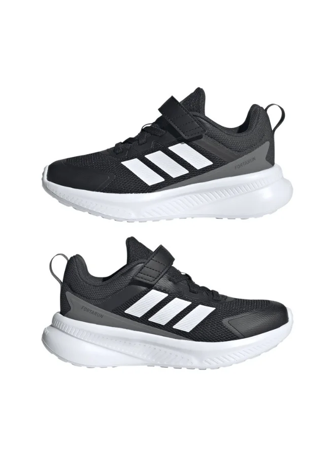 Adidas Adidas Fortarun 4.0 El C U Black Sportswear Shoes For Kids