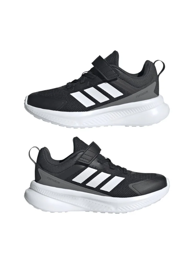 Adidas Adidas Fortarun 4.0 El C U Black Sportswear Shoes For Kids