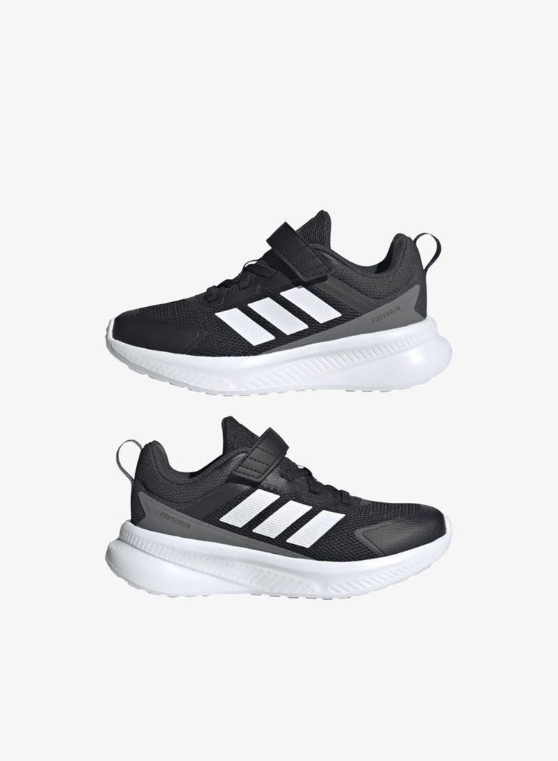 adidas أحذية رياضية فورتارون . إل سي يو للأطفال باللون الأسود - Image 2