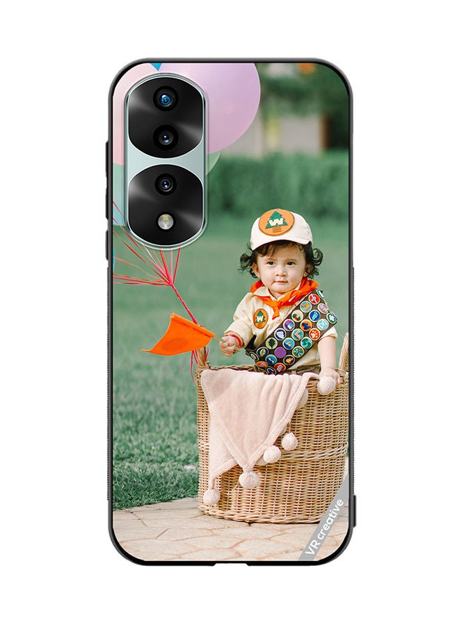 VR CREATIVE Protective Case Cover For Honor 70 Pro Boy In Basket Design Multicolour - Image 1