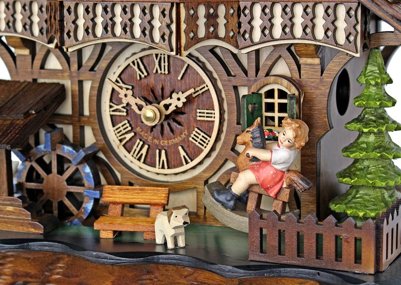 Engstler Cuckoo Clock Quartz-movement Chalet-Style 32cm by Engstler - Image 4