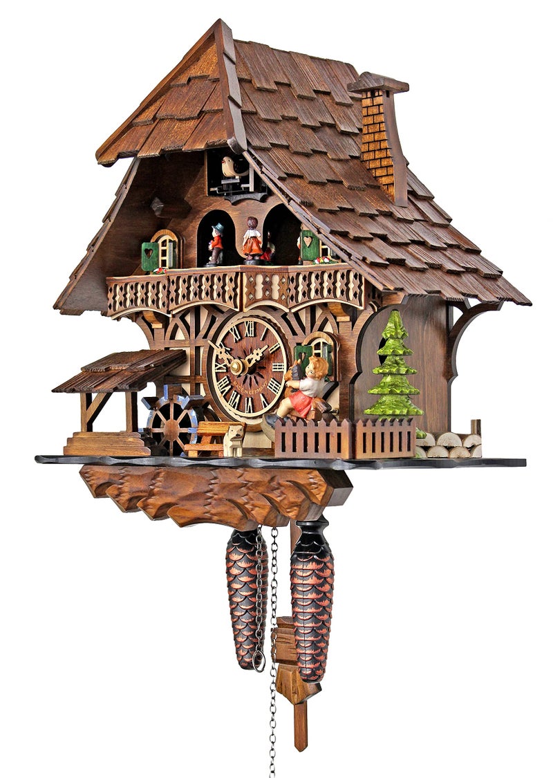 Engstler Cuckoo Clock Quartz-movement Chalet-Style 32cm by Engstler - Image 3