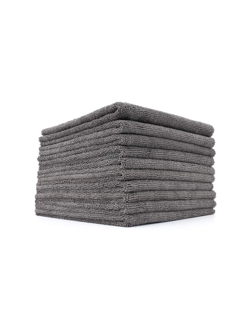 THE RAG COMPANY THE MINER 10-Pack 16x16 inch Professional Edgeless 365 GSM 70/30 Blend Microfiber Towels for Metal Polishing & Detailing - Image 3