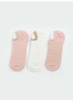 LC WAIKIKI Dream Striped Women's Ankle Socks 3 Pack  - Image 1