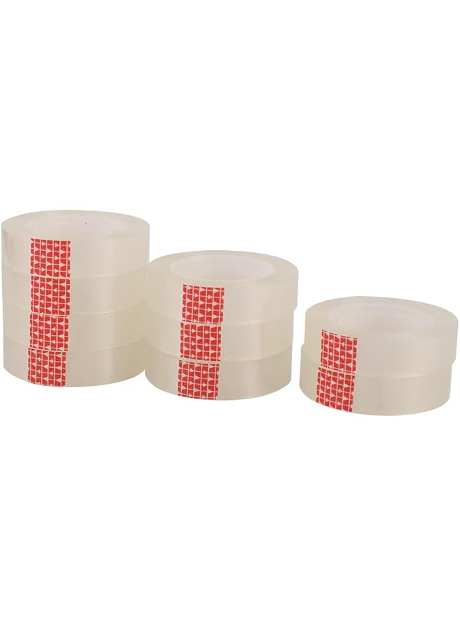BMB tools Stationery Tape 9 Pieces For Carton Sealing Moving Shipping Office - Image 3