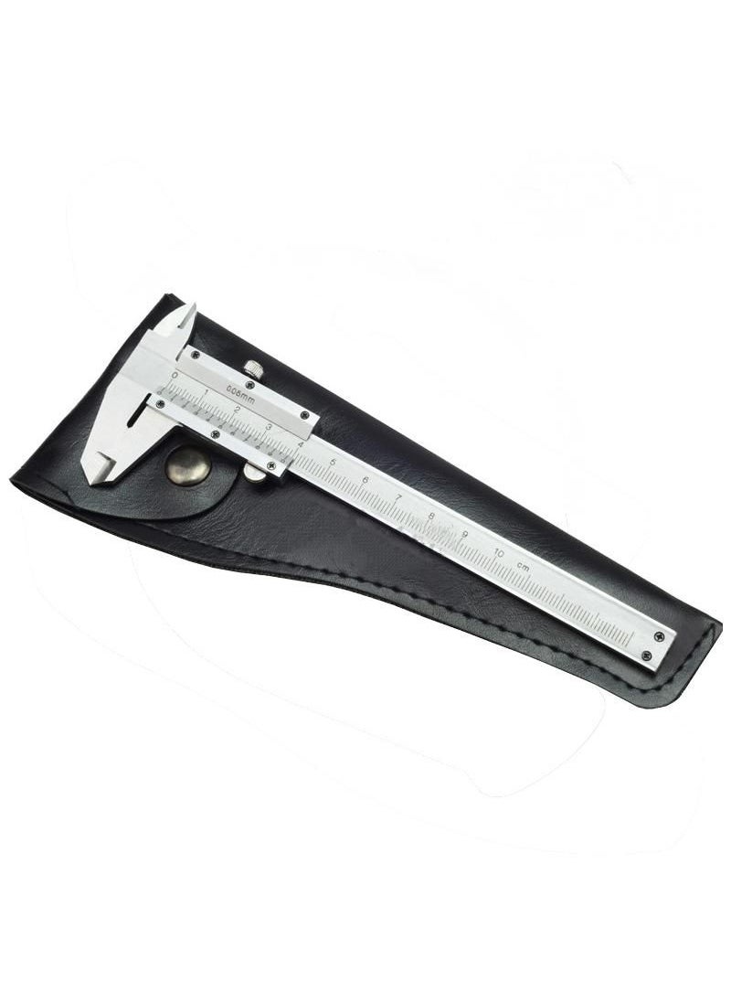 Generic - 100mm Stainless Steel Vernier Caliper Woodworking Measuring Tool Scale - Image 1