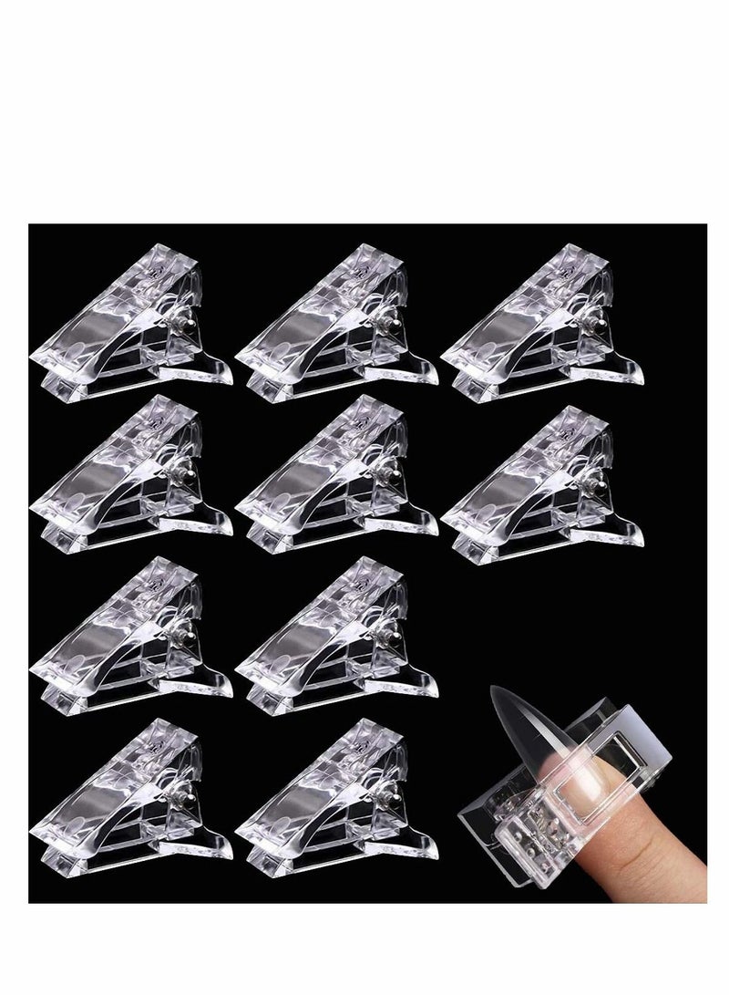 نيبمينينت Nail Tips Clip,0 Pcs Clip for Quick Building Polygel nail forms clips polygel Finger Extension UV LED Builder Clamps Manicure Art Tool - Image 1