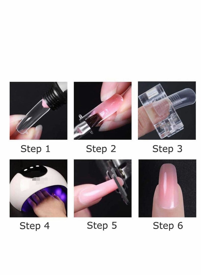 نيبمينينت Nail Tips Clip,0 Pcs Clip for Quick Building Polygel nail forms clips polygel Finger Extension UV LED Builder Clamps Manicure Art Tool - Image 3