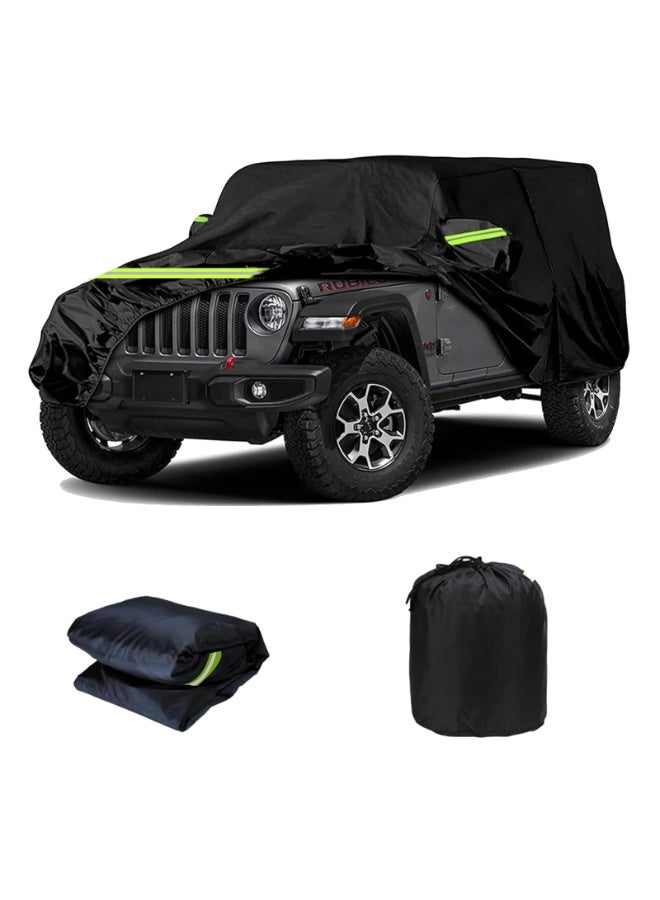 Jeep Wrangler 4-Door Waterproof Car Cover, Weather Protection, 174-inch Length - Image 1