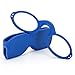 REAVEE Ultra Slim Armless Reading Glasses for Men Women Small and Flat Readers Compact Pocket Size with Stickon Case HolderBlue 10 - Image 1