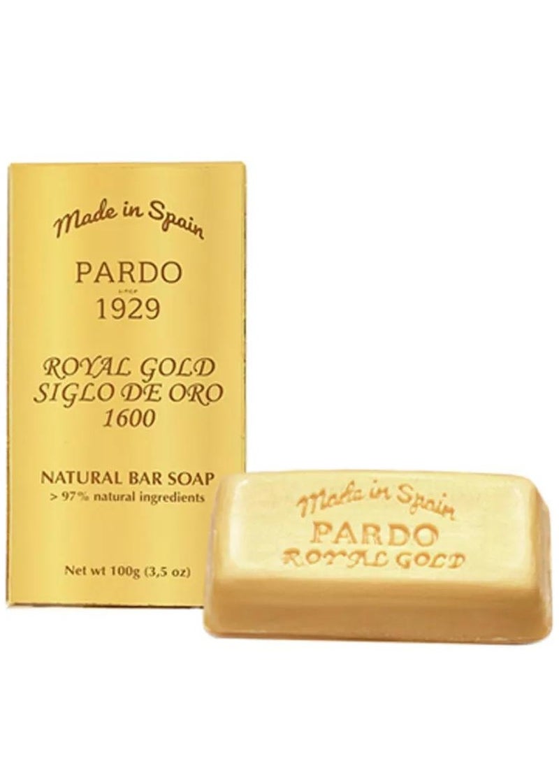 PARDO - Royal Gold Natural Bar Soap 100g - Image 1
