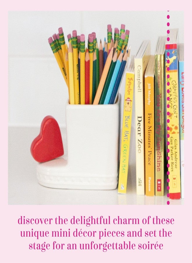 nf nora fleming nora fleming Be Mine (Red Heart) A23 - Hand-Painted Ceramic Valentine's Day Décor - Spring Minis for the Home and Office - Image 3