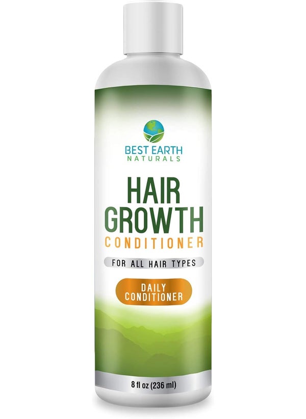 Best Earth Naturals Best Earth Naturals Hair Growth Conditioner For Support of Healthy Hair Growth, Hair loss, Slow Growing and Thinning Hair for Men and Women 8 Ounces 