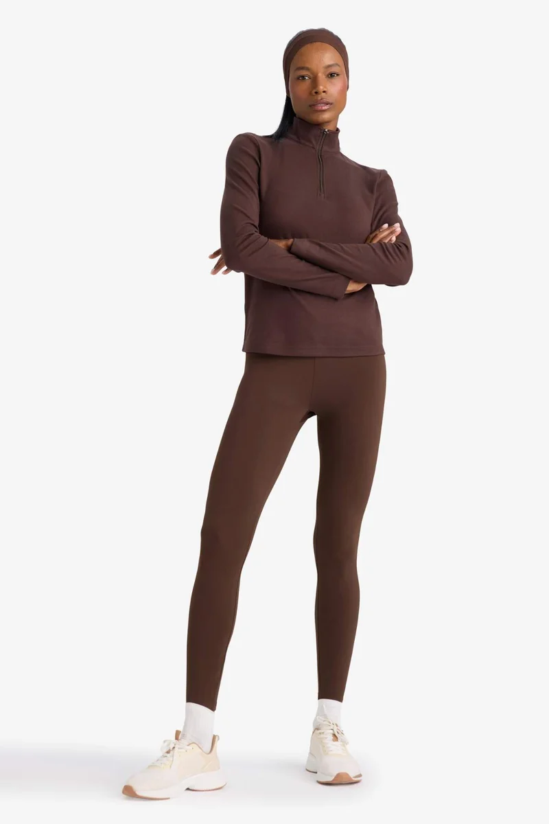 DeFacto DeFactoFit High Waist Soft Fluffy Basic Leggings