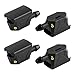 Suvnie 4 PCS Front Windshield Washer Nozzles 4 Holes Car Windshield Washer Wiper Arm Sprayer Auto Left Right Windshield Washer Squirter Nozzle Replacement Universal Vehicle Accessories 4 PCS - Image 2