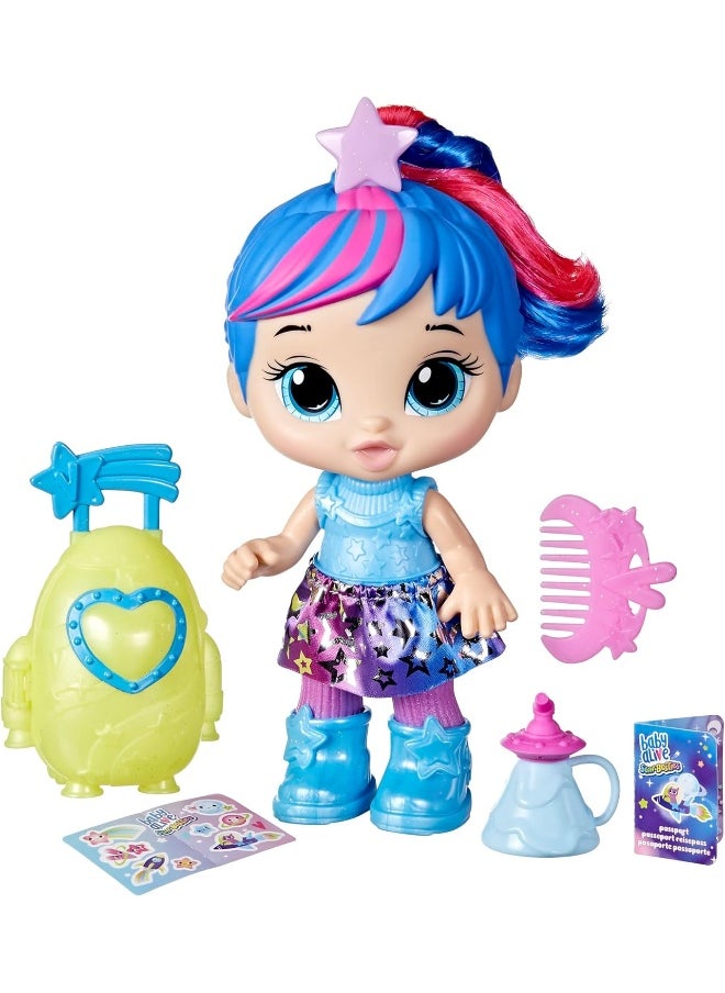 Hasbro Toys - Baby Alive Star Besties Doll, Stellar Skylar, 8-inch Space-Themed Doll for 3 Year Old Girls, Baby Alive Accessories, Kids 3 and Up - Image 1
