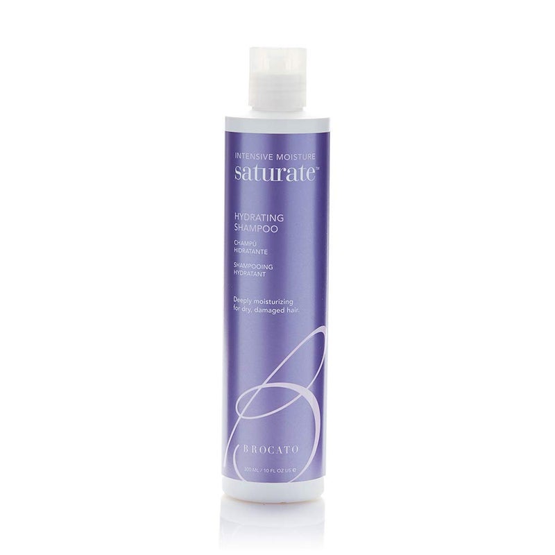 Brocato Saturate Daily Hair Shampoo Intensive Moisture Hydrating Shampoo for Dry Damaged Hair  Moisturizing Formula Safe for Color Treated Hair  Contains No Sulfate or Parabens  10 Oz