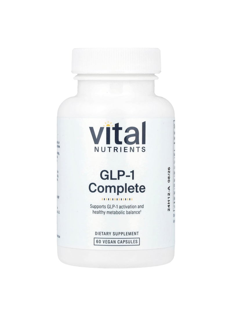 Vital Nutrients GLP-1 Complete, 60 Vegan Capsules