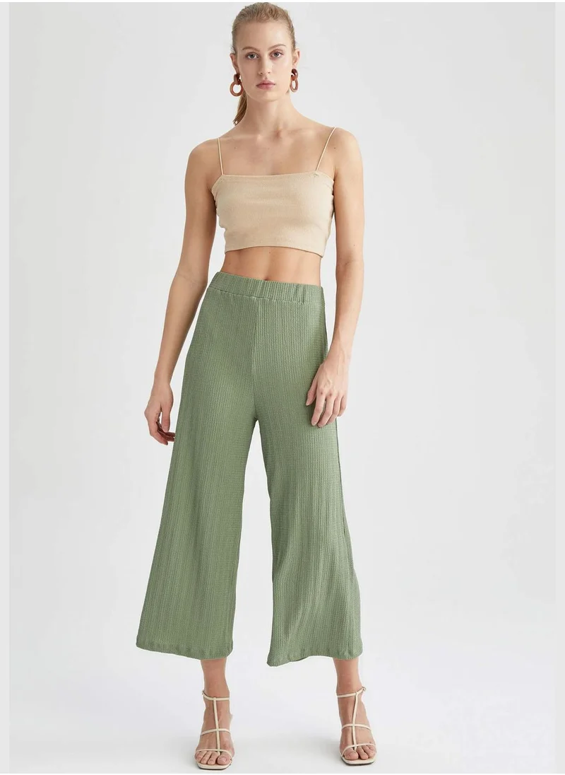 DeFacto Elasticated Waist Crop Culottes