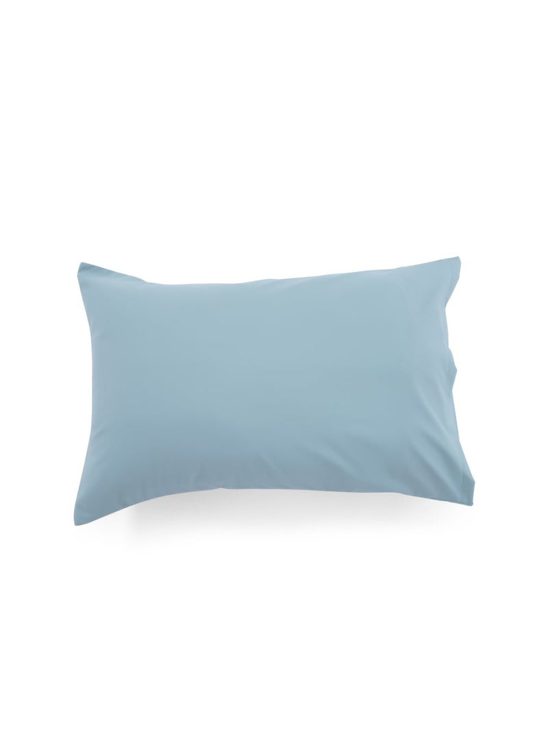 Pan Home Essential 2-piece Solid Pillow Case Set 50x75cm - Blue - Image 2