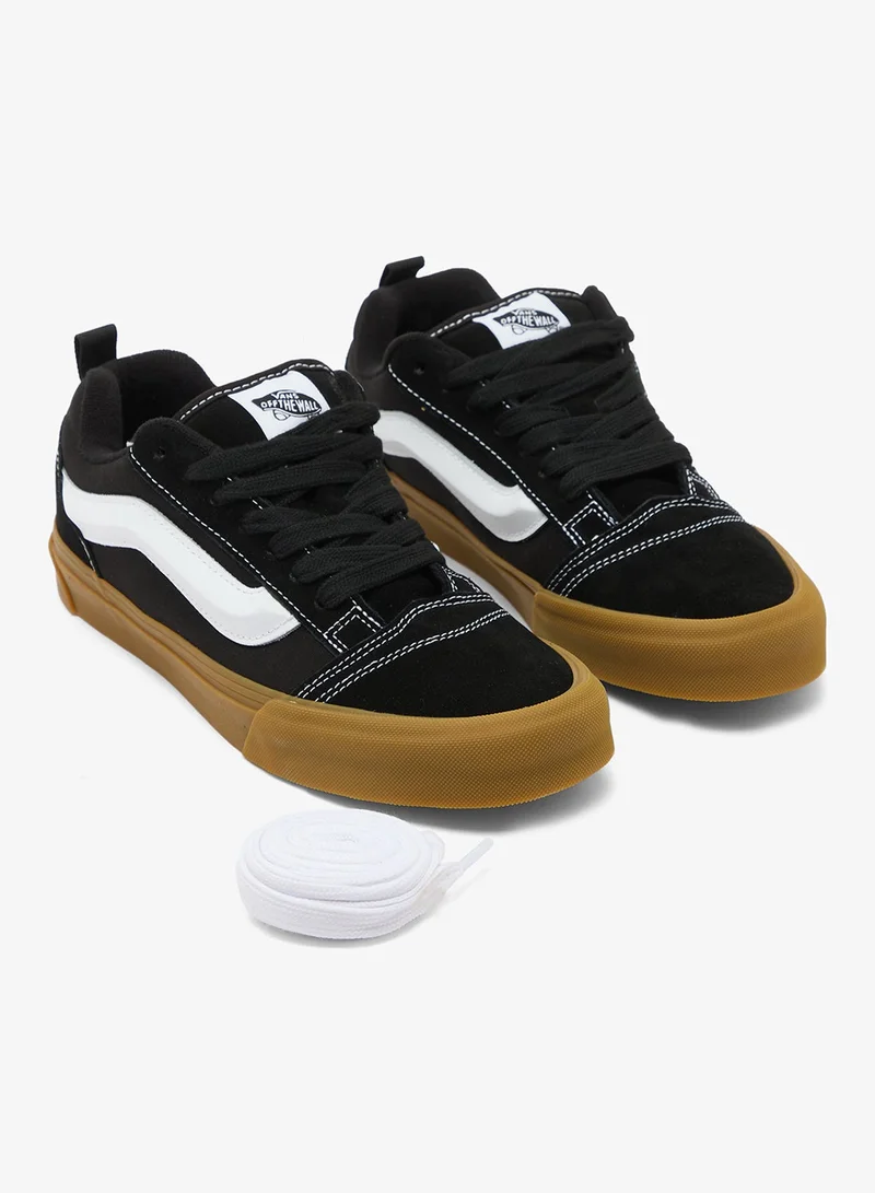 Vans 6BT -  BLACK/TRUE WHITE Knu Skool for Men | Best Price UAE