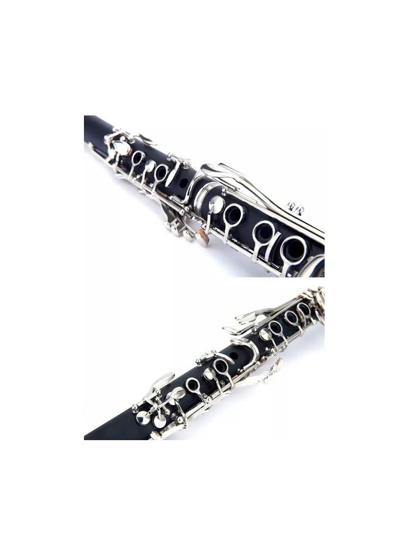 Megarya High Grade Professional B Flat Ebony Clarinet CLK4190  - Image 4