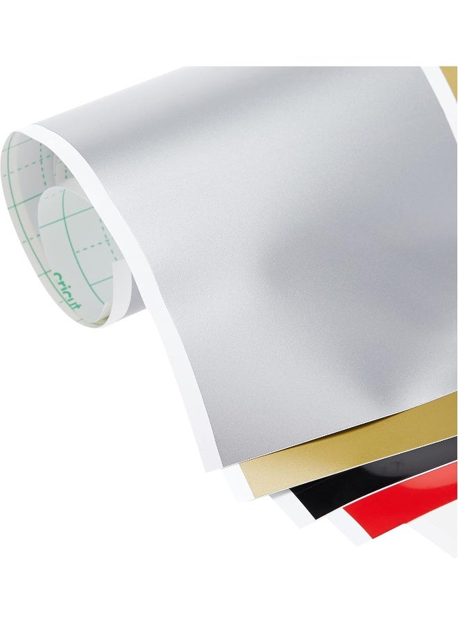 Cricut عينة من الفينيل الذكي الدائم 14x30 سم 5 أوراق من جوي - Image 4