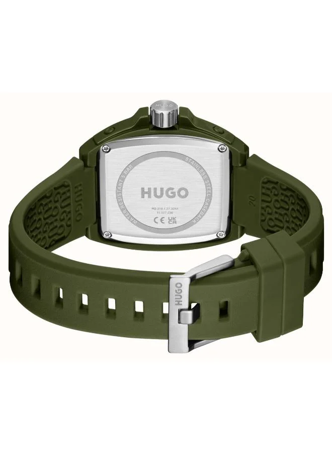 HUGO  Analogue Multifunction Quartz Watch with Silicone Strap for Men | Best Price UAE
