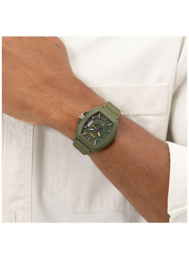 HUGO Analogue Multifunction Quartz Watch with Silicone Strap - Image 4