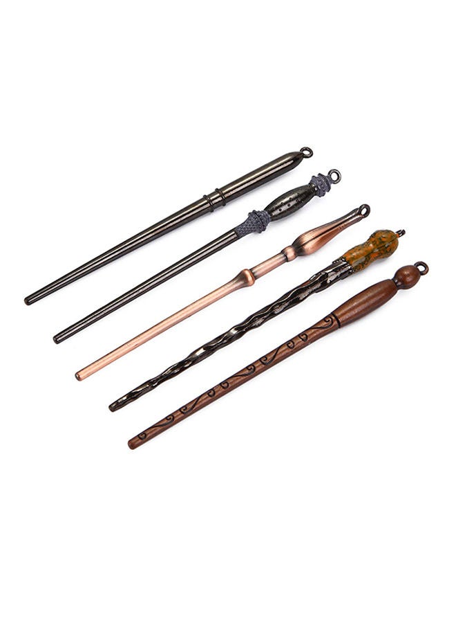 NIBEMINENT 13-Piece Harri Potter Magic Wand Set Kit With Necklace Keychain - Image 4