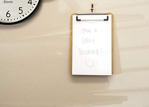 Office Solutions Direct Mini Clipboard 6" x 9" (Set of 30) Memo Clipboard | Small Clipboards 6x9 with Low Profile Clip, Mini Clipboards 6x9, Little Clipboards Half Size | Office, Teacher, Classroom & Back to School Supplies - Image 5