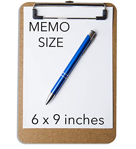 Office Solutions Direct Mini Clipboard 6" x 9" (Set of 30) Memo Clipboard | Small Clipboards 6x9 with Low Profile Clip, Mini Clipboards 6x9, Little Clipboards Half Size | Office, Teacher, Classroom & Back to School Supplies - Image 3