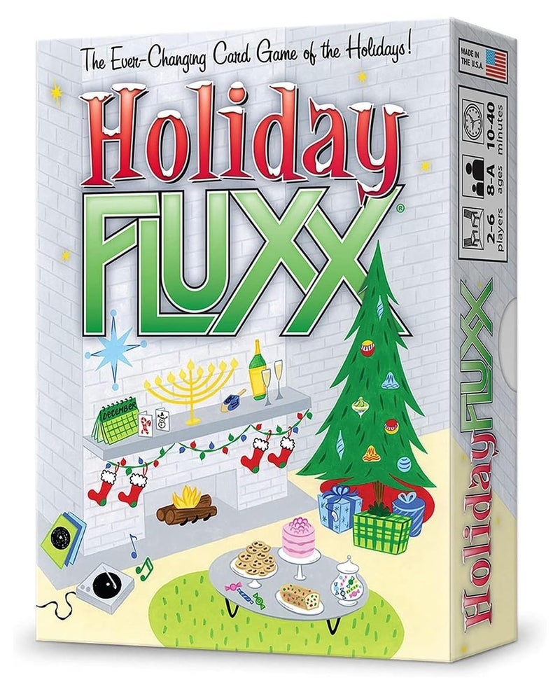 Looney Labs Looney Labs Holiday Fluxx Card Game - Celebrate Holidays with 2-6 Players  - Image 1