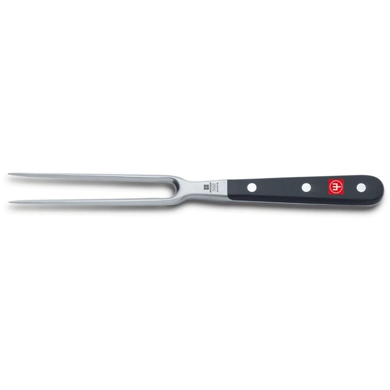 Wusthof Classic Straight Meat Fork One Size Black Stainless Steel