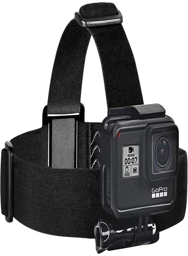 SHOPEE Head Strap Mount Compatible with GoPro GoPro Hero 10, 9, 8, Hero 7 Black, 7 Silver, 7 White, Hero 6, 5, 4, Session, 3+, 3, 2, 1, Hero, Fusion, Action Cameras - Image 1