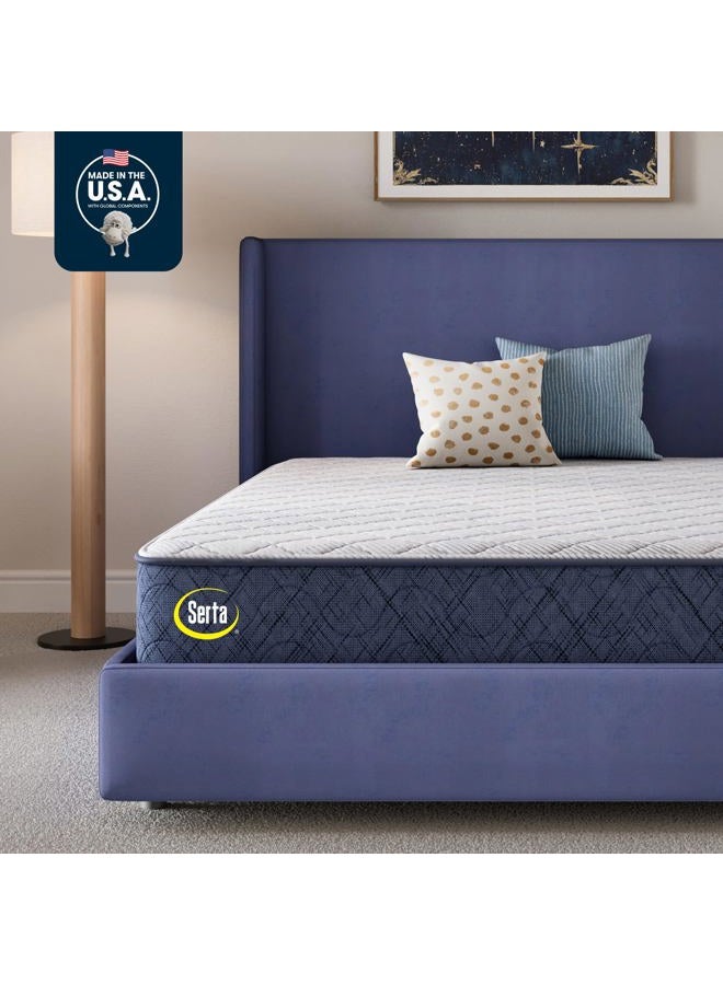 Serta Sleeptrue Firm 12" Full Memory Foam Mattress in a Box, Cooling, Breathable, and Pressure Relieving - 100 Night Trial, CertiPUR-US Certified and 10 Year Limited Warranty - Image 1