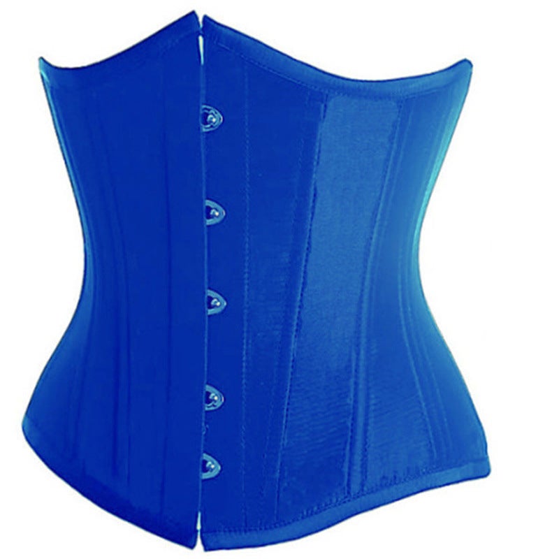 Corset Classical Waist Seal Waist Clip Belly Corset Vest Court Corset Short - Image 5