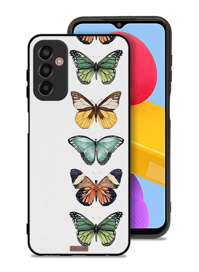 Tolwak Samsung Galaxy M13 Protective Case Cover Four Butterflies - Image 1